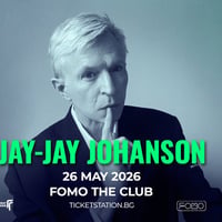 Плакат: Jay-Jay Johanson Live | Sofia | 26.05 @ FOMO the club