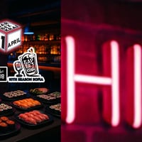Плакат: Sushi na Korem @Bar Bezkrai // The best // 21 April