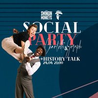 Плакат: Friday Social Party with Charlotte & Joseph + History Talk