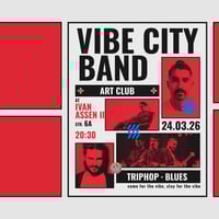 Плакат: Vibe City @Art Club