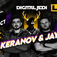 Плакат: Keranov & Jay with Digital Jedi @Bar Bezkrai Sofia // 2 OCT