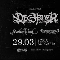 Плакат: DECIPHER (GR) + EMBRACE BY DARK + HISTORIAN live in Sofia