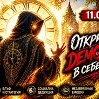 Плакат: Blood on the Clocktower | Социална игра за лъжци и манипулатори