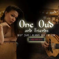 Плакат: ONE OUD --- 10.07 --- 21:00 --- REBELS CLUB