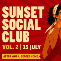 Плакат: SUNSET SOCIAL CLUB | vol.2 @ МАЙМУНАРНИКА | ВХОД СВОБОДЕН
