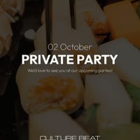 Плакат: PRIVATE PARTY