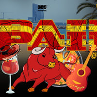 Плакат: Vibe Passport: Off To Spain! /@ Gramophone Garden/