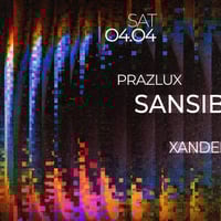 Плакат: Sansibar (FI), at Club Pave w/ Prazlux, Xander, Risto