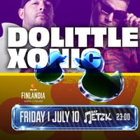 Плакат: DOLITTLE x XONIC - Бар Петък - 10.07.2026