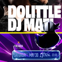 Плакат: DOLITTLE x DJ MATI - Бар Петък - 30.05.2026