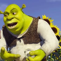 Плакат: Шрек на 25 години / Shrek (2001)