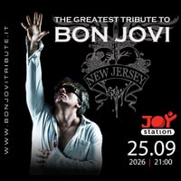 Плакат: New Jersey – The Greatest Bon Jovi Tribute в Joy Station