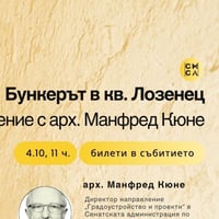 Плакат: Бункерът в кв. Лозенец- посещение