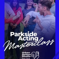 Плакат: Parkside Acting Masterclass