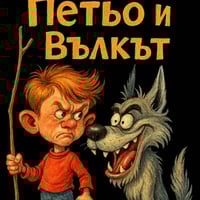 Плакат: ПЕТЬО И ВЪЛКЪТ