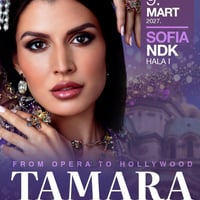 Плакат: Тамара Радженович - „От операта до Холивуд"