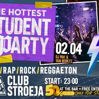 Плакат: The Hottest Student Party