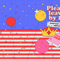 Плакат: Please leave by 10: American prom