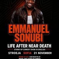 Плакат: Emmanuel Sonubi - Life After Near Death Standup