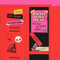 Плакат: Please Leave by 10