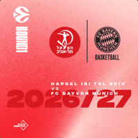 Плакат: Hapoel Tel Aviv vs. FC Bayern Munich
