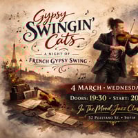 Плакат: Gypsy Swingin’ Cats - A Night of French Gypsy Swing
