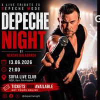 Плакат: Depeche Night by Nencho Balabanov