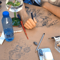 Плакат: Drink&Draw - 30.07