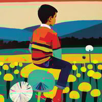 Плакат: Вино от глухарчета