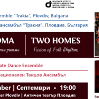 Плакат: ДВА ДОМА / TWO HOMES