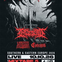 Плакат: SUFFOCATION LIVE IN SOFIA with INGESTED, UNDEATH & ETERNAL / 10.10 / Mixtape 5