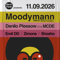Плакат: Moodymann with DANILO PLESSOW, a.k.a. MCDE