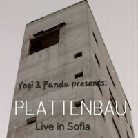 Плакат: PLATTENBAU, ТЛЕН & EVITCELES, Live In Sofia