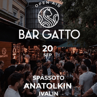 Плакат: MON AMI - OPEN AIR - SEASON CLOSING at Bar Gatto