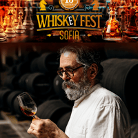 Плакат: DAVE BROOM УИСКИ МАЙСТОРСКИ Клас - WHISKIES WITHOUT BORDERS