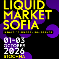 Плакат: LIQUID MARKET Sofia - Cocktail Festival 2026