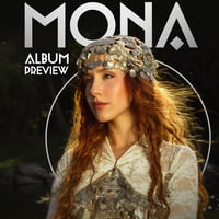 Плакат: MONA LIVE - “ЖИВА” ALBUM PREVIEW - 08.10.2026 - Бар Петък