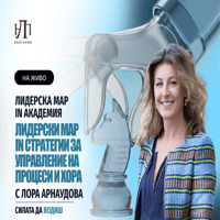 Плакат: Лидерски MAP IN стратегии за управление на процеси и хора