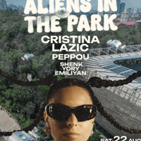 Плакат: Aliens in the Park vol.2 with Cristina Lazic at Vidas Art Arena