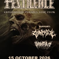 Плакат: PESTILENCE - Първо хедлайнерско шоу в България