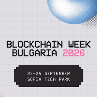 Плакат: Blockchain Week Bulgaria