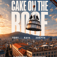Плакат: Cake on the Roof by House of Cake