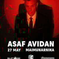 Плакат: Asaf Avidan live at Maimunarnika