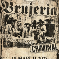 Плакат: BRUJERIA & CRIMINAL live in Sofia