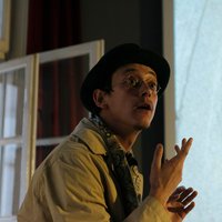 Плакат: “Господин ПАЛОМАР“ по Итало Калвино