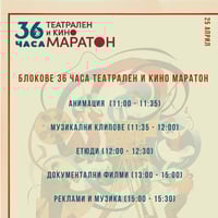 Плакат: Новели (до 18:00) (ТЕАТРАЛЕН МАРАТОН)