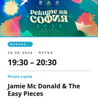 Плакат: Jamie Mc Donald & The Easy Pieces
