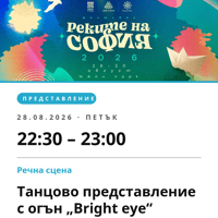 Плакат: Танцово представление с огън „Bright eye“