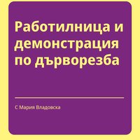 Плакат: Работилница и демонстрация по дърворезба #Пиротска2026