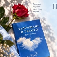 Плакат: Представяне на книгата „Завръщане в тялото“ на автора Лина Ботева